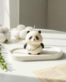 DiceandBerry Cute Panda Candle Charming Home Decor, Gifts for Panda Lovers, Scented, Soy wax, Gifting, Birthday Gift, Decorative Candle, Gifts for her, handmade gift