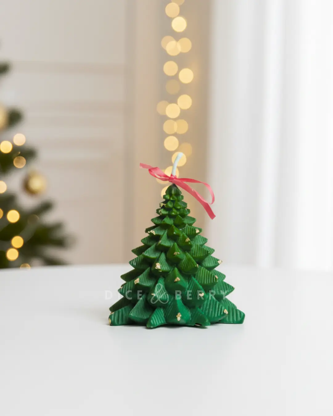 DiceandBerry Christmas Tree Combo (Pack of 2) - Gifts for X mas, Christmas gift, Scented, Soy wax, Gifting, Birthday Gift, Decorative Candle, Gifts for him and her, handmade gift - Image 2